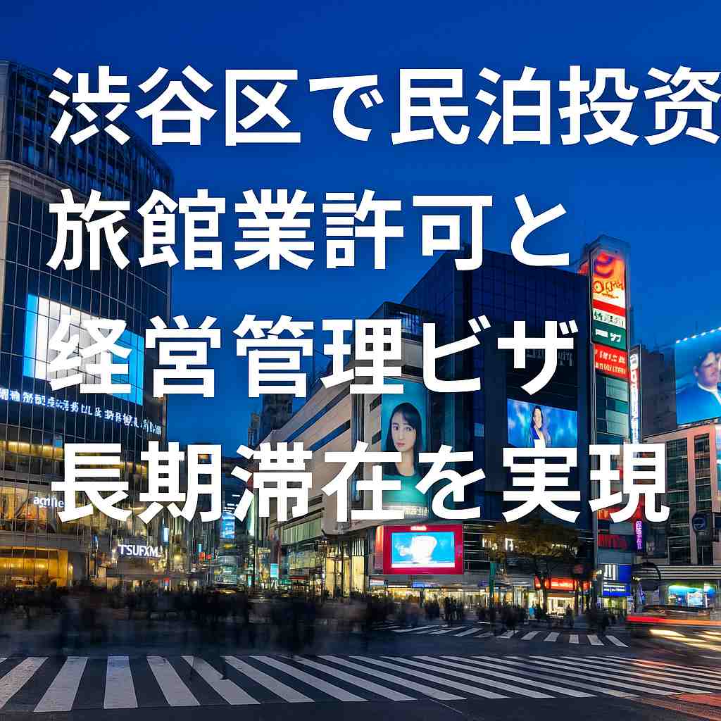 渋谷区 民泊